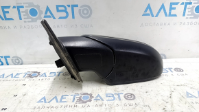 Left side mirror assembly Kia Niro 17-22, 3 pins, black, scratches, glue on the glass