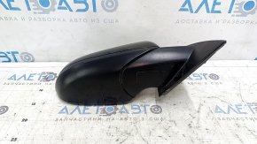 Right side mirror assembly Kia Niro 17-22, 3 pins, black, scratches, glue on the glass