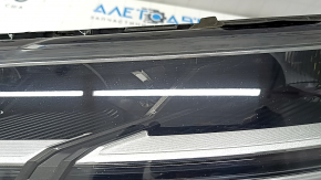 Left front headlight assembly for Audi Q8 19-25 LED, sand