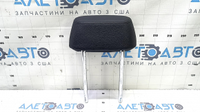 Rear left headrest for BMW 3 Series F30 4D 12-18, black leather, black stitching