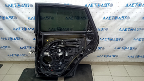 Rear right door assembly Kia Niro 17-22 black ABP, paint 0.25-0.3, scratches, chip