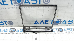Audi Q8 19-25 center console monitor frame, chrome, cracked