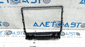 Audi Q8 19-25 center console monitor frame, chrome, cracked