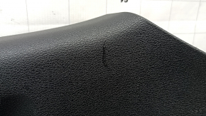 The lower trim of the Audi Q8 19-25 black trunk door without a curtain on the glass, scratches