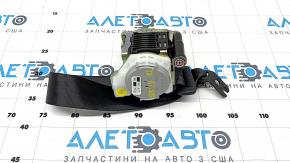 Seat belt 2 row left Audi Q8 19-25 black, with squib