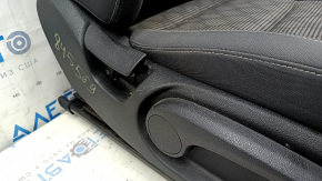 Kia Niro 17-22 HEV passenger seat, PHEV without airbag, cloth, combined black, without mechanical headrest, scratches, dry-cleanable