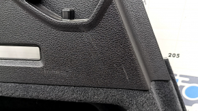 Left arch trim for Audi Q8 19-25, black, scratches