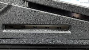 Right arch trim for Audi Q8 19-25, black, scratches