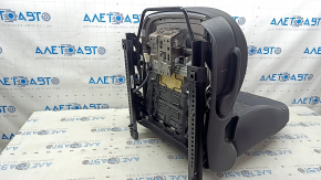 Driver's seat Kia Niro 17-22 HEV, PHEV without AIRBAG, combined black, mechanical, without headrest, needs cleaning, scratches on the lining, worn fabric