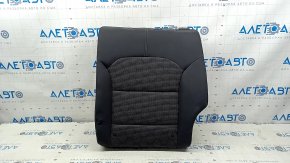 Rear seats, 2nd row, upper left, Kia Niro 17-22 HEV, PHEV combination, black, cloth, without headrest, dents, scratches on plastic, needs cleaning
