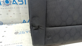 Rear seats, 2nd row, upper left, Kia Niro 17-22 HEV, PHEV combination, black, cloth, without headrest, dents, scratches on plastic, needs cleaning