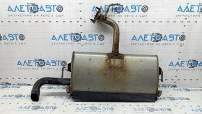 Kia Niro 17-22 HEV, PHEV rear muffler with barrel, rusty