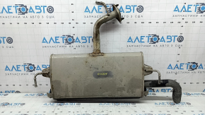 Kia Niro 17-22 HEV, PHEV rear muffler with barrel, rusty