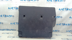 Rear seat, 2nd row, upper part, right, Kia Niro 17-22 HEV, PHEV, combined black, cloth, with belt and armrest, without headrests, worn, scratches, dents, needs cleaning