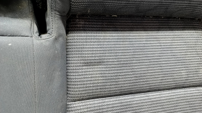 Rear seat cushion, 2nd row, Kia Niro 17-22 HEV, PHEV, combination black, cloth, needs cleaning, scuffs