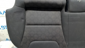 Rear seat cushion, 2nd row, Kia Niro 17-22 HEV, PHEV, combination black, cloth, needs cleaning, scuffs