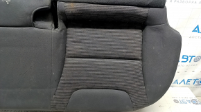 Rear seat cushion, 2nd row, Kia Niro 17-22 HEV, PHEV, combination black, cloth, needs cleaning, scuffs