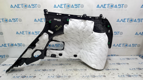Left arch trim for Kia Niro 17-18 HEV, PHEV, black, under the curtain, without a subwoofer, scratches, abrasions