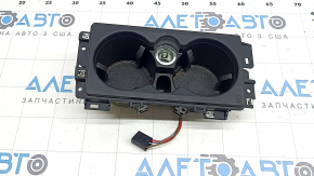 Audi Q8 19-20 center console cup holders with cigarette lighter
