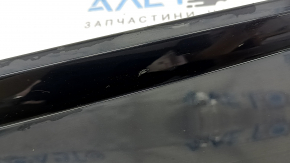 Lower front left door trim for Audi Q8 19-25, black, scratches, nicks