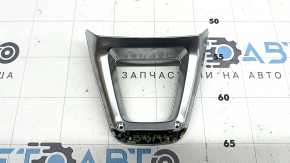 Audi Q8 19-25 chrome steering wheel cover, scratches, broken fasteners
