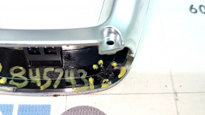 Audi Q8 19-25 chrome steering wheel cover, scratches, broken fasteners