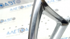 Audi Q8 19-25 chrome steering wheel cover, scratches, broken fasteners