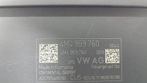 Driver's seat control unit for the Audi Q8 19-25