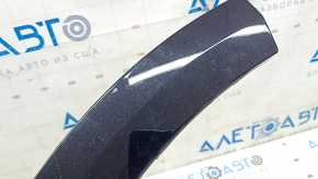 Rear left fender arch trim for Audi Q8 19-23, black, scratches