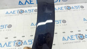 Front left fender arch trim for Audi Q8 19-23, black, scratches