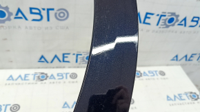 Front left fender arch trim for Audi Q8 19-23, black, scratches