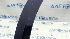Front left fender arch trim for Audi Q8 19-23, black, scratches