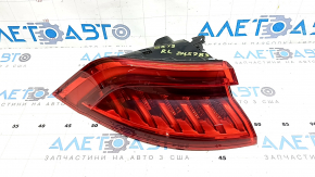 Audi Q8 19-23 left outer fender light scratches