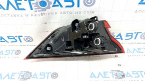 Audi Q8 right outer fender light scratches 19-22