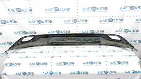 Audi Q8 19-23 rear bumper lip without towbar, structure, broken fasteners, scratches