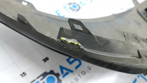 Audi Q8 19-23 rear bumper lip without towbar, structure, broken fasteners, scratches