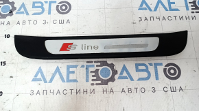 Audi A6 C7 12-18 S-line outer rear right door sill scratches
