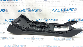 Central console Audi Q8 19-25 dark gray, upper part