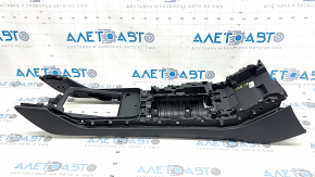 Central console Audi Q8 19-25 dark gray, upper part