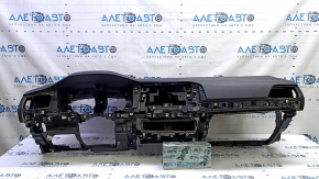 Black dashboard panel with airbag for VW Jetta 19-24, broken mount