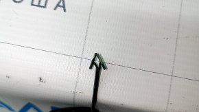 Audi Q8 19-23 rear bumper tow hook plug crack in mount