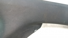 Audi A6 C7 12-18 black, scratched inner rear right door sill trim