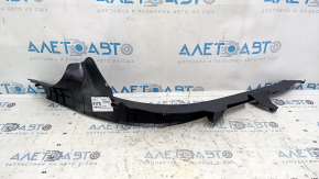 Audi A6 C7 12-18 black, scratched inner rear right door sill trim