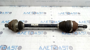 The rear left half-shaft of a Volkswagen ID.4 21-22 is rusty.