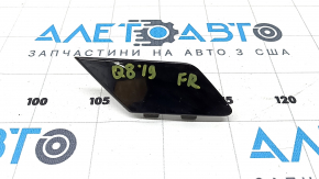 Audi Q8 19-23 front bumper towing hook plug crack in mount
