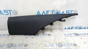 Right rear pillar trim for Audi A6 C7 12-18, black, scratches