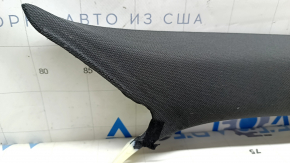 Upper right front pillar trim for Audi A6 C7 16-18 rest, black, scuffed