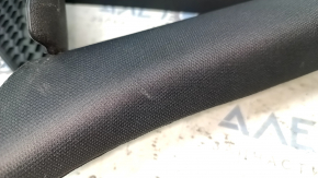 Left rear window trim for Audi A6 C7 12-18, black, scratches