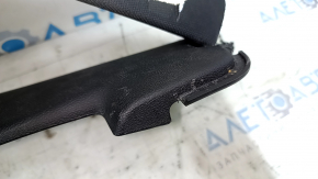 Right rear window trim for Audi A6 C7 12-18, black, scratches