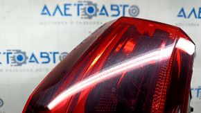 Audi A6 C7 16-18 right outer fender light, scratches, chips